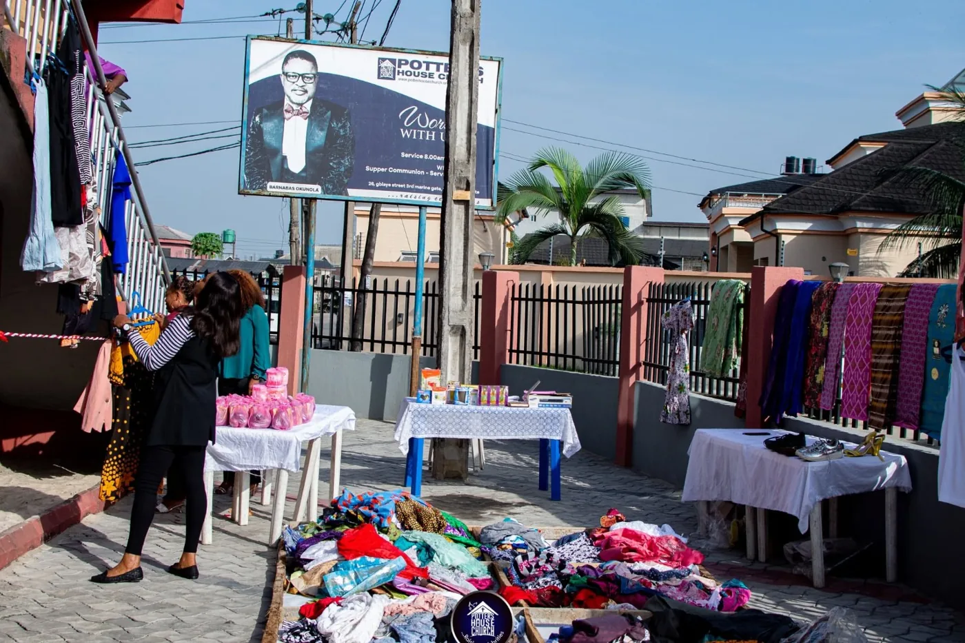Community Shop for Free outreach in Warri and Udu, Delta State, March 2025