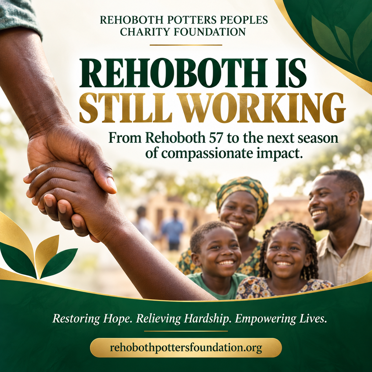 Rehoboth Is Still Working — from Rehoboth 57 to the next season of compassionate impact