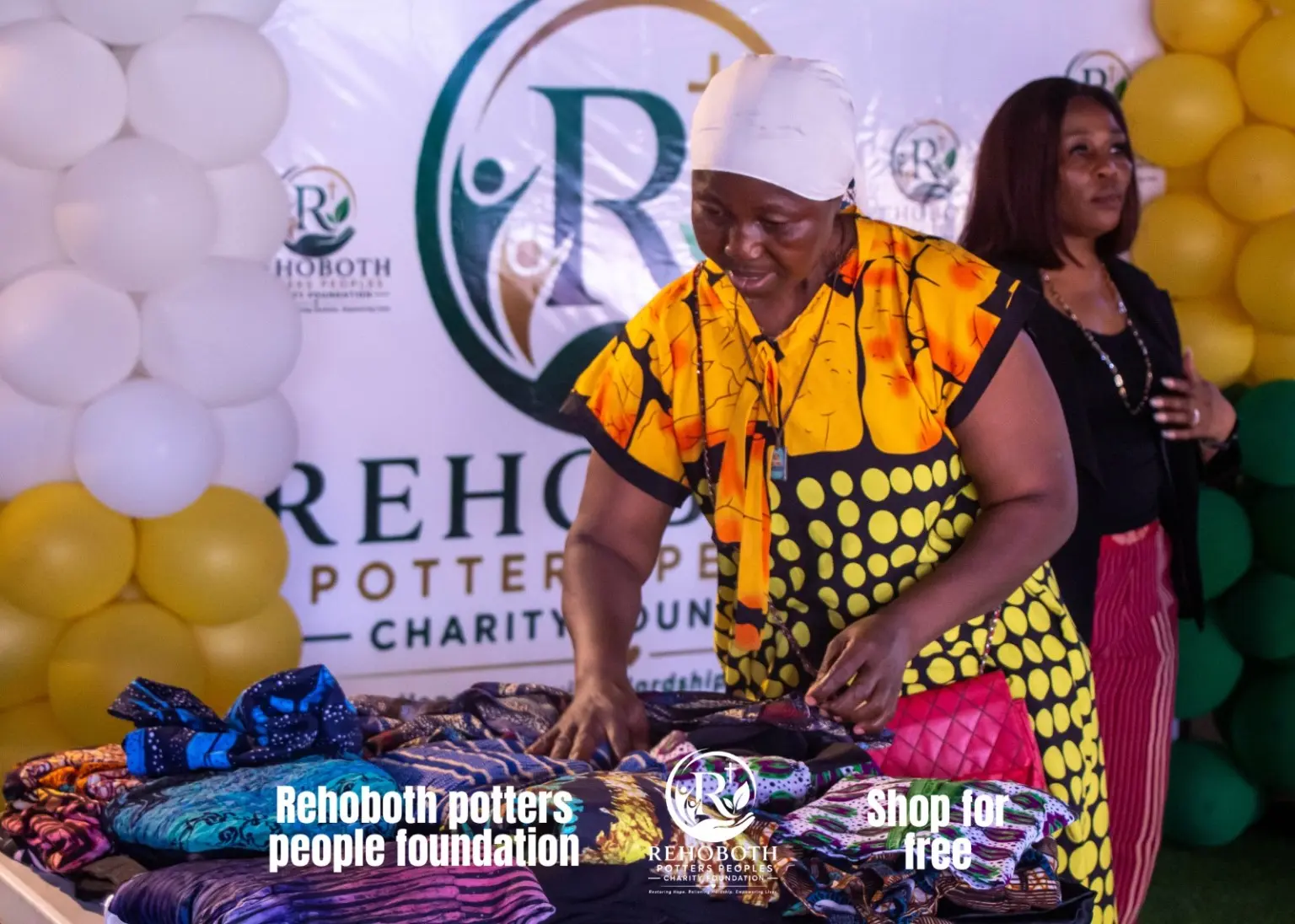 Founder welcoming a participant during the Rehoboth 57 extension